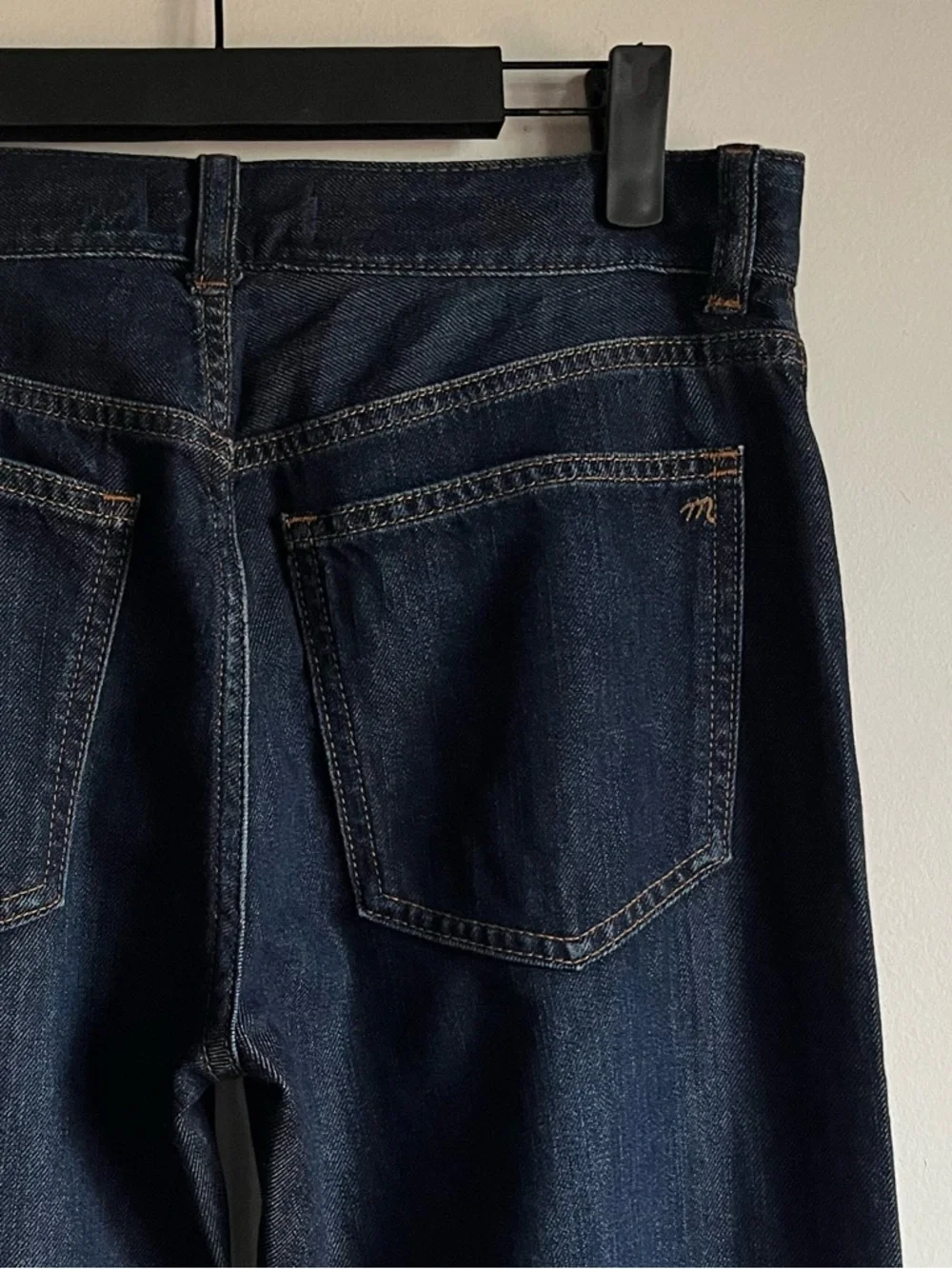 NWT Dean Easy Straight Jeans in Softdrape Size 26 Foundry Dark Wash $158 NX997 - Picture 8 of 15